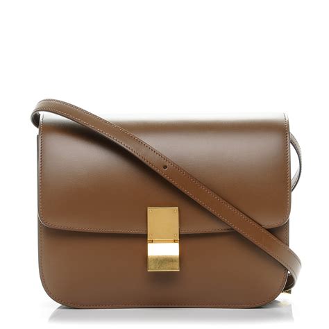 teen celine box|Medium Classic bag in box calfskin .